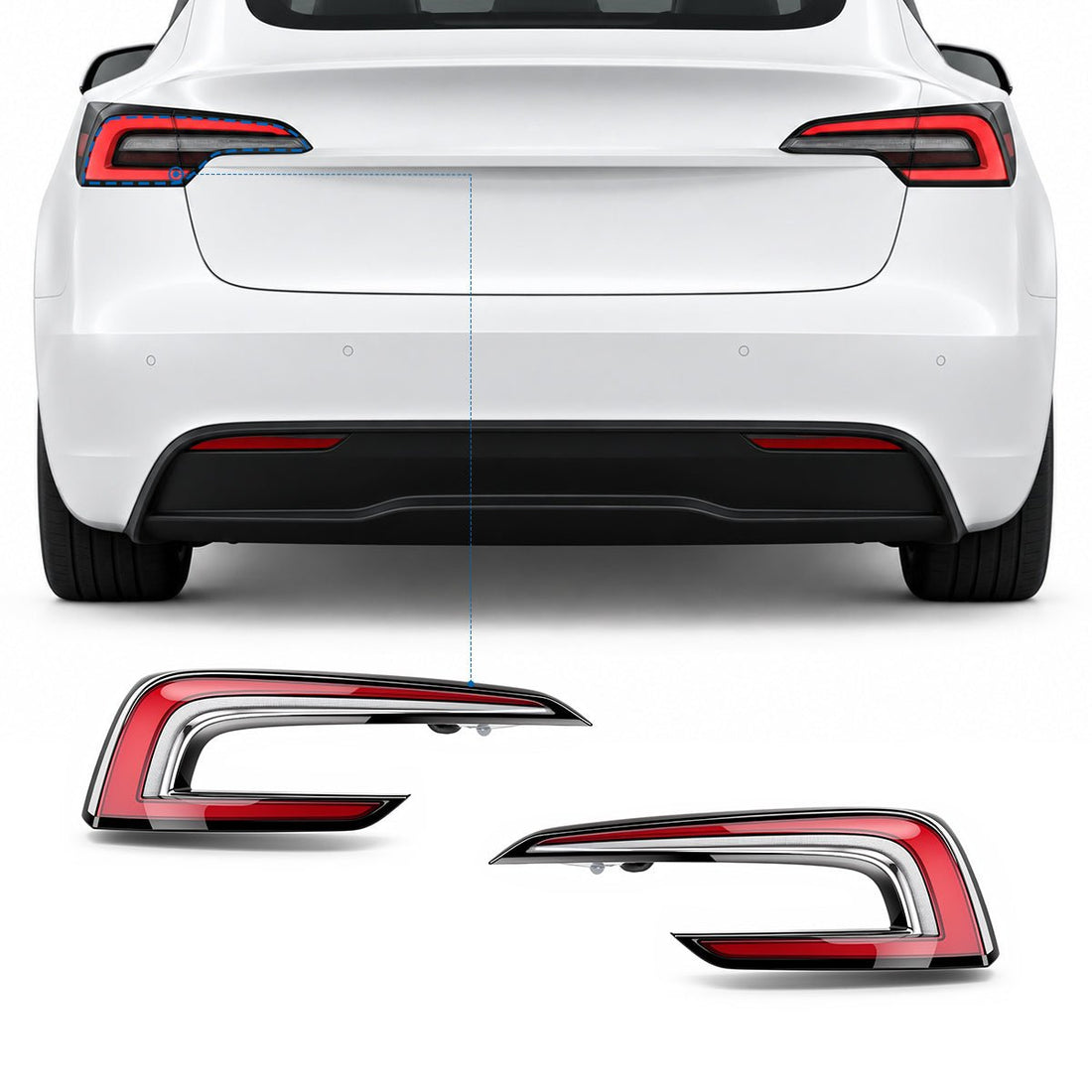 TESERY LED Rear Taillights Assembly for Model 3 Highland - Tesery Official Store