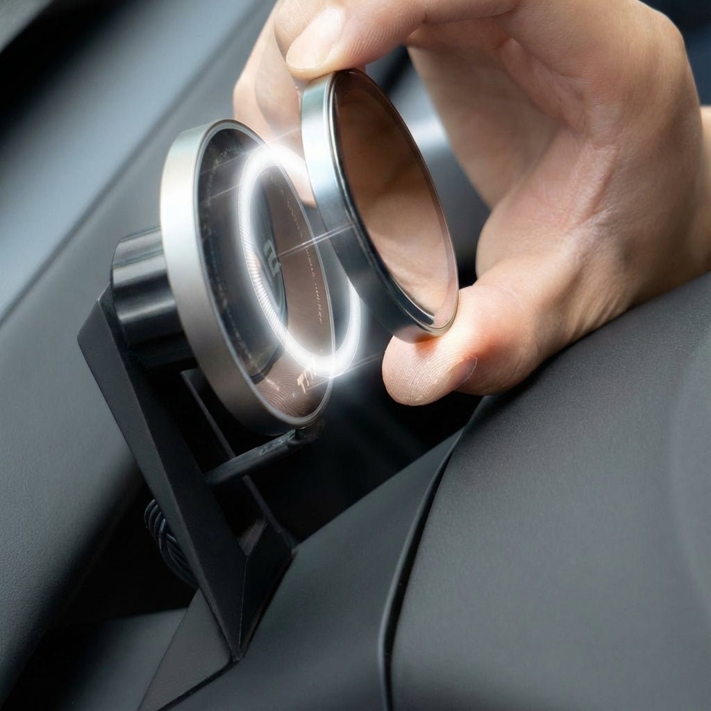 Tesery MagLink HUD - OLED Magnetic Dashboard Display for Model Y Juniper / Model 3 Highland - Tesery Official Store