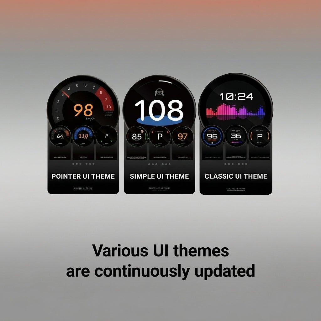 Tesery MagLink HUD - OLED Magnetic Dashboard Display for Model Y Juniper / Model 3 Highland - Tesery Official Store