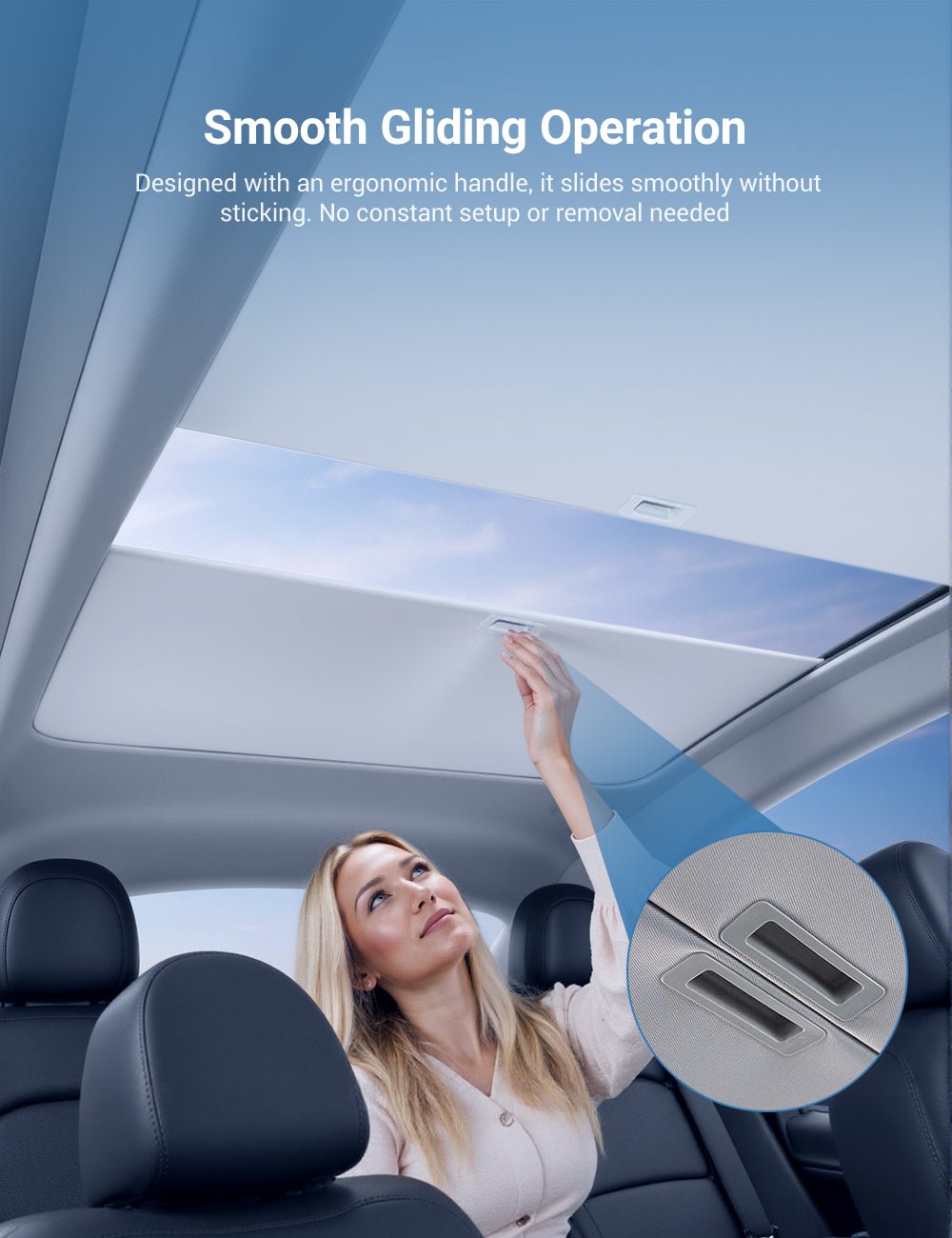 TESERY Retractable Sun Shade for Model Y Juniper - Tesery Official Store