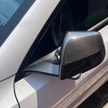 TESERY Side Mirror Cover for Tesla Model Y ( Inspired By Model Y Juniper Style ) - Carbon Fiber Exterior Mods - Tesery Official Store