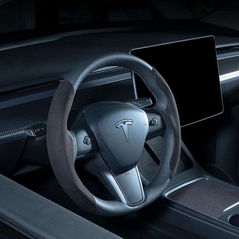TESERY Steering Wheel Cover for Tesla Model 3/Y - Tesery Official Store