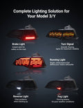 TESERY Upgraded Starlight LED Tail Light for Model 3/Y - Tesery Official Store