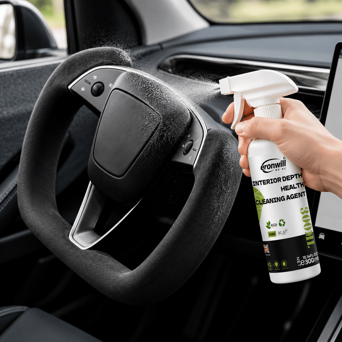 Tesla Interior Cleaning & Maintenance Care Kit (3-Piece) - Tesery Official Store
