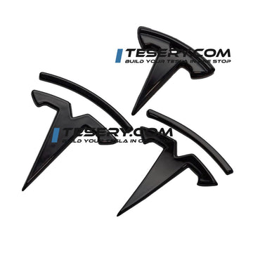 Tesla Logo "T" Emblem for Model 3 / Y (Set of 3) - Tesery Official Store