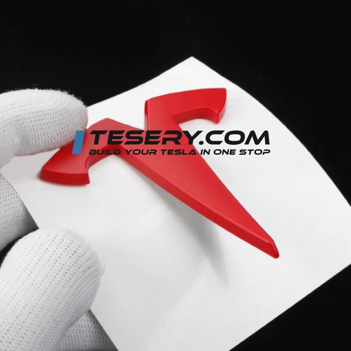 Tesla Logo "T" Emblem for Model 3 / Y (Set of 3) - Tesery Official Store