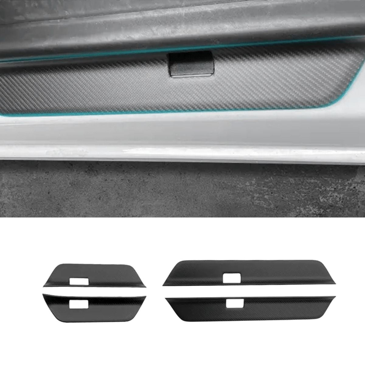 Tesla Model Y Juniper Full Interior Carbon Fiber Kit Overlay - Tesery Official Store