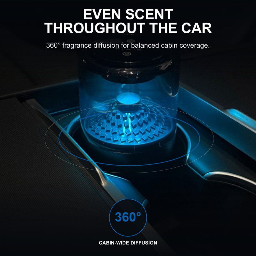 Tesla Model Y/3/S/X Cloud Mist Car Diffuser With Ambient Lighting - Tesery Official Store