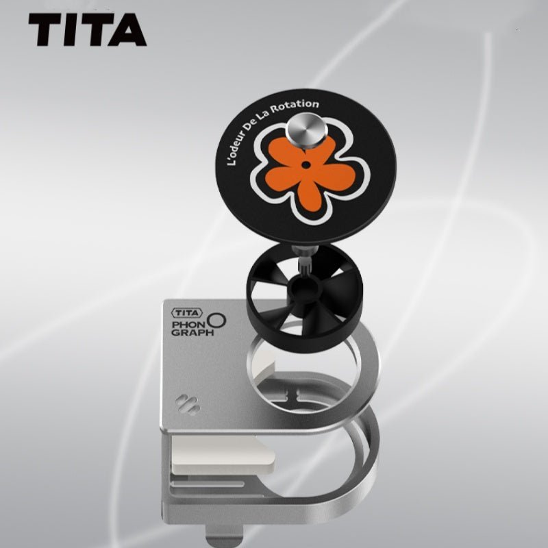 TITA - Rear Air Vent Record Player Diffuser for Tesla - Tesery Official Store