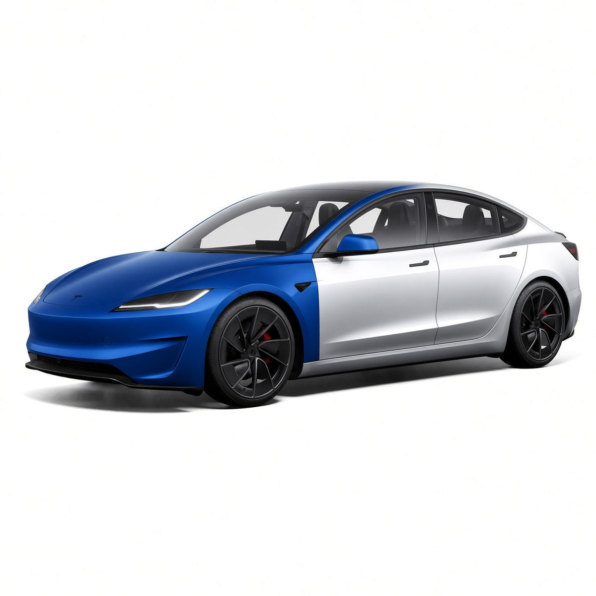 TPU Glossy Full Front Car Paint Protection Film (PPF) for Tesla Model 3 | Tesery - Tesery Official Store