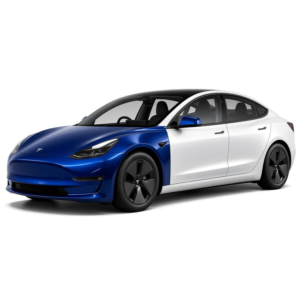 TPU Glossy Full Front Car Paint Protection Film (PPF) for Tesla Model 3 | Tesery - Tesery Official Store