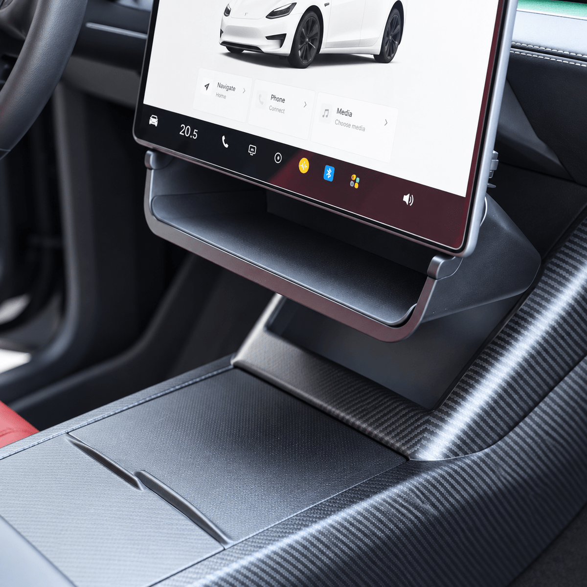 Under Screen Storage Box for Model Y / 3 Highland - Tesery Official Store
