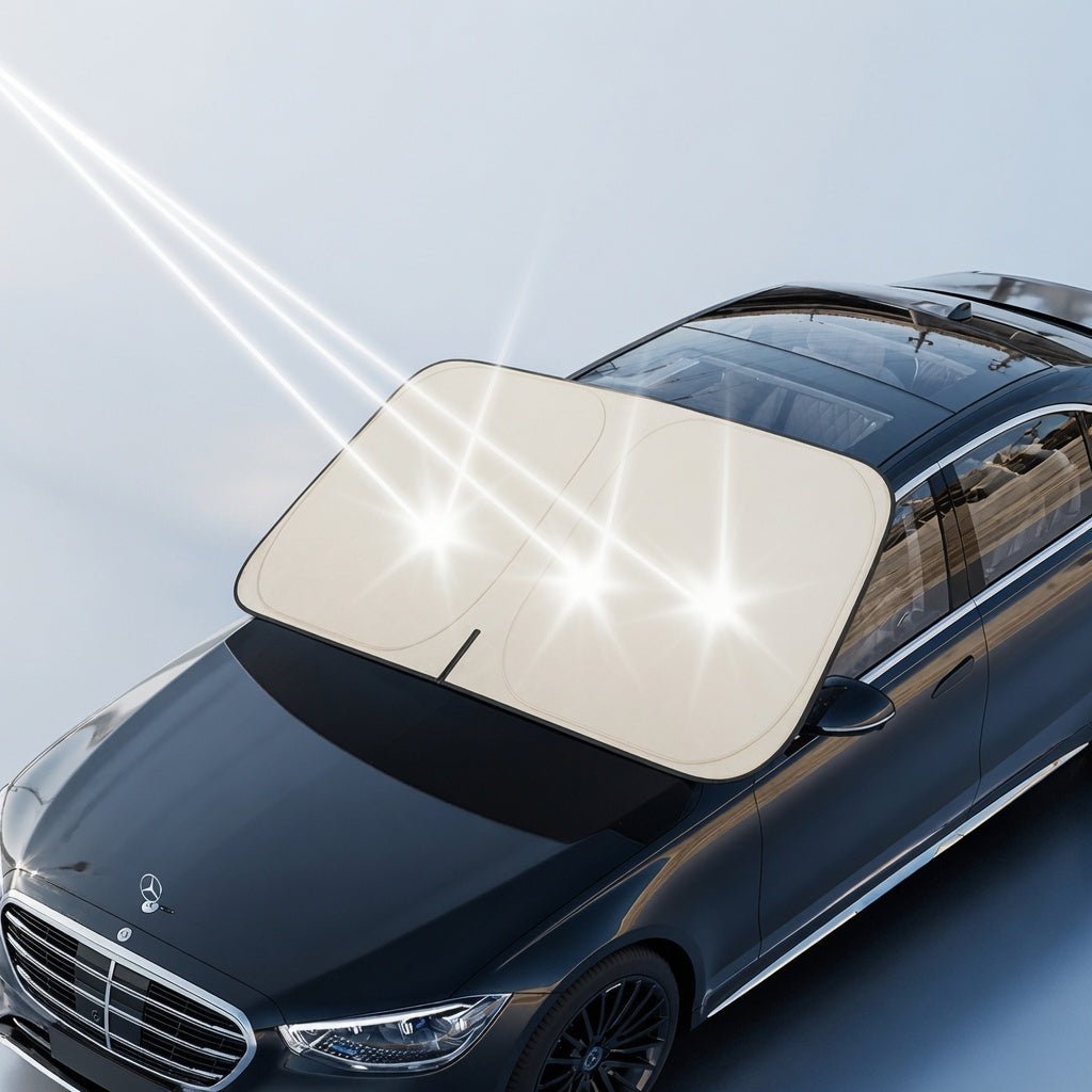 Universal Fit Windshield Sun Shade for Sedans & SUVs & Trucks - Tesery Official Store