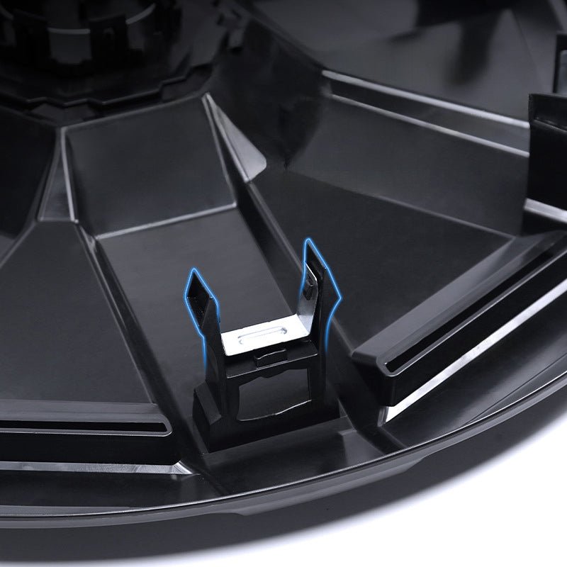 Wheel Covers Matte Black Hubcaps for Cybertruck - Tesery Official Store