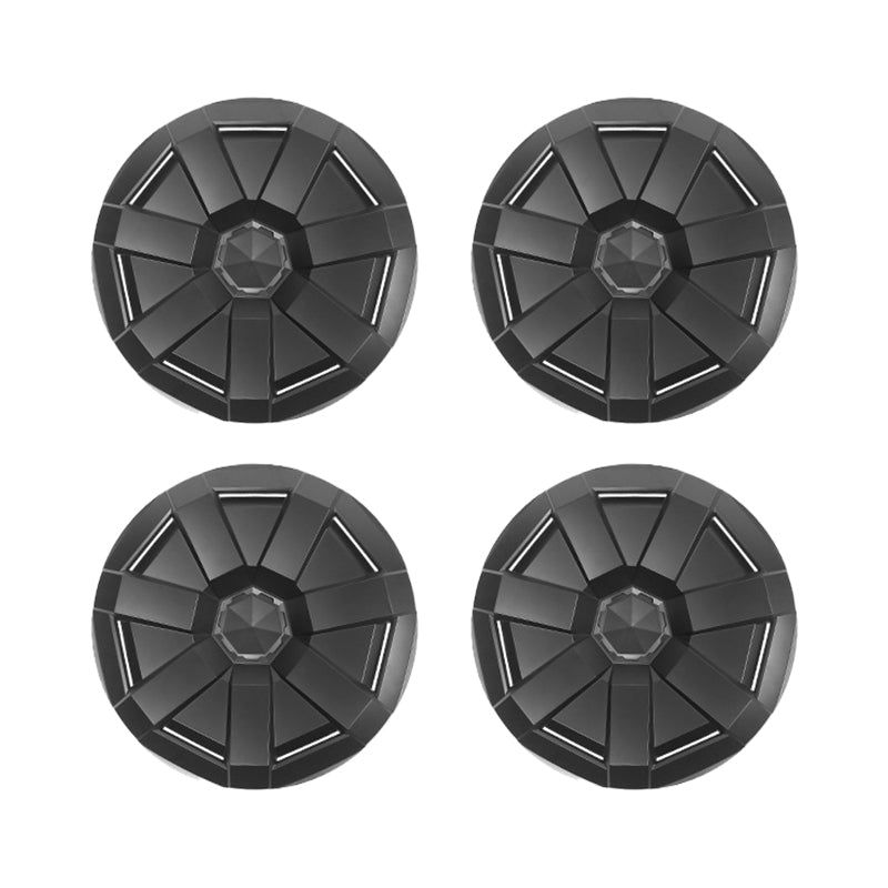 Wheel Covers Matte Black Hubcaps for Cybertruck - Tesery Official Store