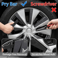 Wheel Hub Cap Removal Pry Bar Tool for Model 3 / Y / X / S (1 pc) - Tesery Official Store