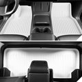 White TPE Floor Mats for Model 3 & Model Y - Tesery Official Store