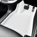 White TPE Floor Mats for Model 3 & Model Y - Tesery Official Store