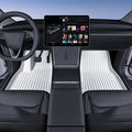 White TPE Floor Mats for Model 3 & Model Y - Tesery Official Store