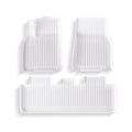 White TPE Floor Mats for Model 3 & Model Y - Tesery Official Store