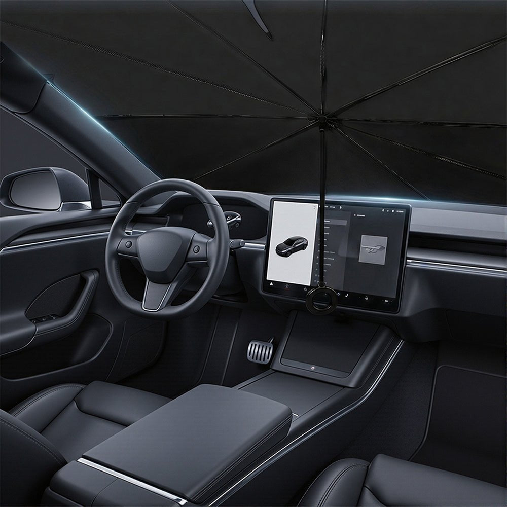 Windshield Sun Shade Umbrella for Tesla Model 3/Y/S/X - Tesery Official Store
