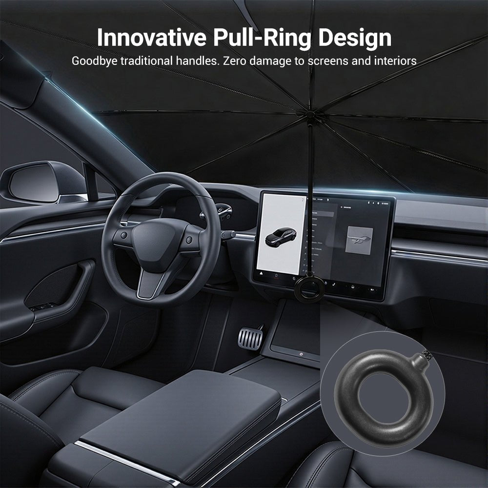 Windshield Sun Shade Umbrella for Tesla Model 3/Y/S/X - Tesery Official Store