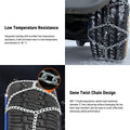 Automatic Tightening Snow Chains For Tesla Model Y Model 3 2017 - 2024 - Tesery Official Store