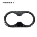 Backseat Cup Holder for Tesla Model 3 Model Y - Carbon Fiber Interior Mods - Tesery Official Store