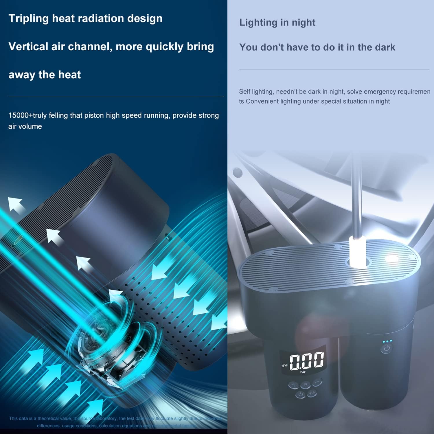 Bayu Portable Inflatable Pump - Tesery Official Store