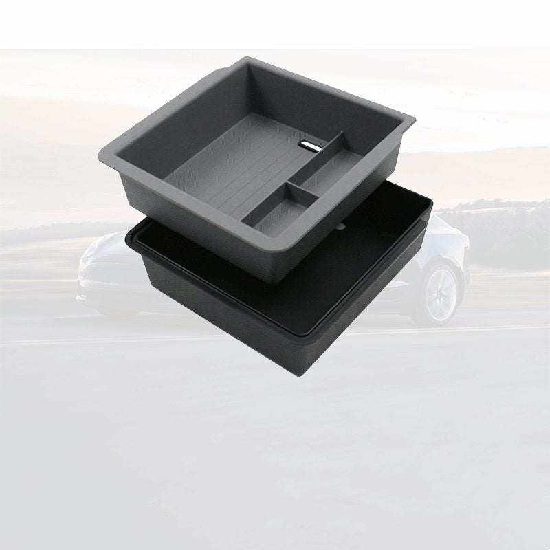 Center Armrest Storage Box Double - Layered for Tesla Model 3 Highland - Tesery Official Store