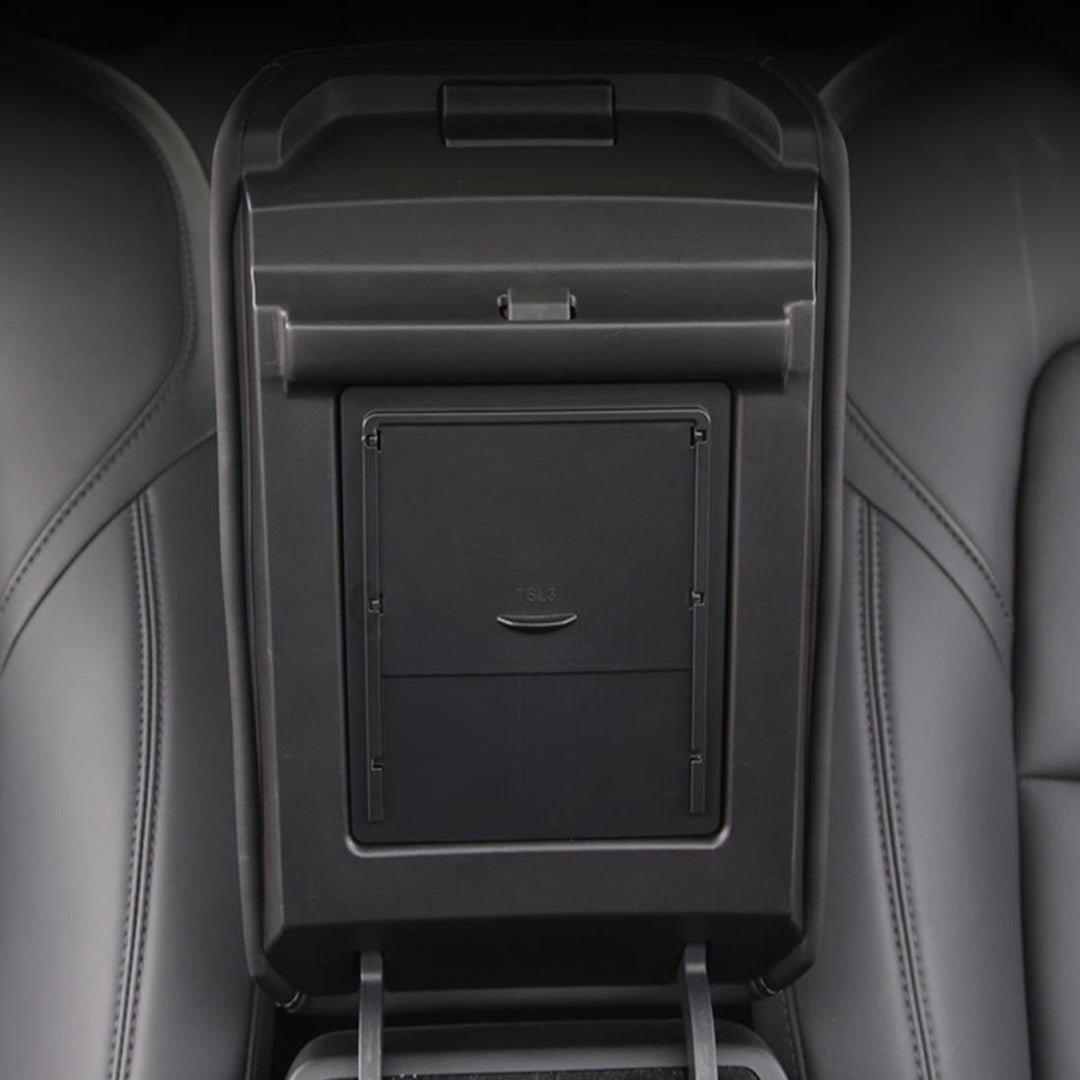 Center Console Organizer Armrest Hidden Storage Box for Tesla Model 3 / Y 2017-2024 - Tesery Official Store