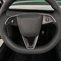 Dry Carbon Fiber Steering Wheel V - Cover for Model 3 Highland & Model Y - Tesery Official Store