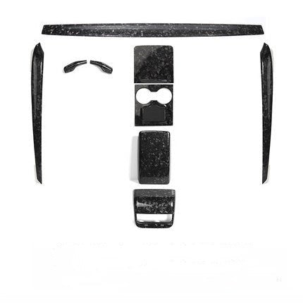 Genuine Forged Carbon Fiber Interior Mods Wrap Kit for Tesla Model 3 / Y - Tesery Official Store