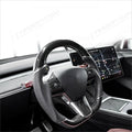 Sport Grip Carbon Fiber Steering Wheel for Tesla Model 3 / Y 【Style 40】 - Tesery Official Store
