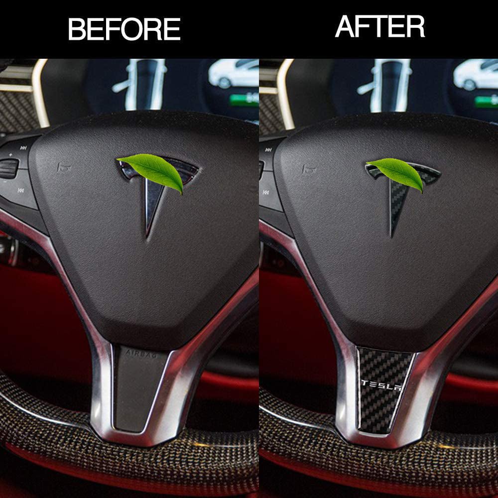 Steering Wheel Interior Sticker for Tesla Model S Model X 2017-2022 - Tesery Official Store