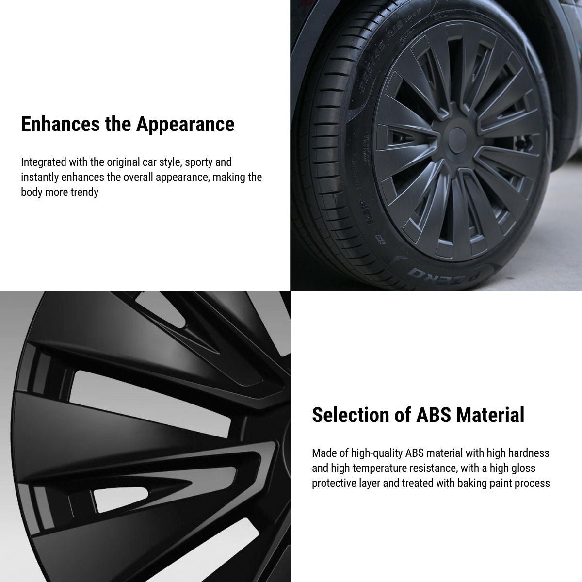 TESERY 19″ Turbo Wheel Cover For Tesla Model Y (4PCS) - Tesery Official Store