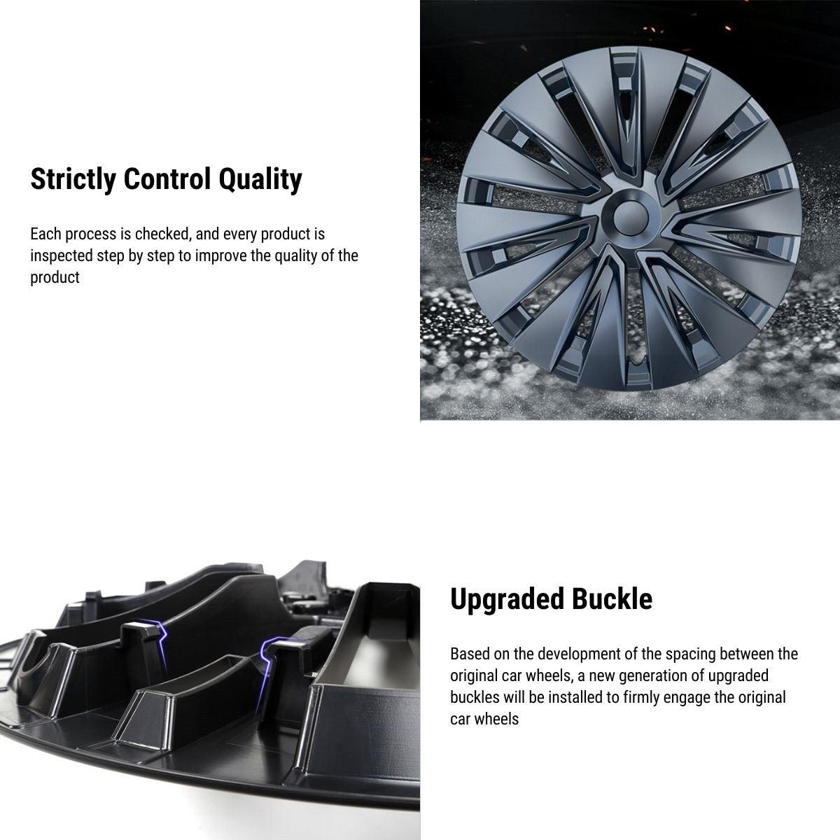 TESERY 19″ Turbo Wheel Cover For Tesla Model Y (4PCS) - Tesery Official Store