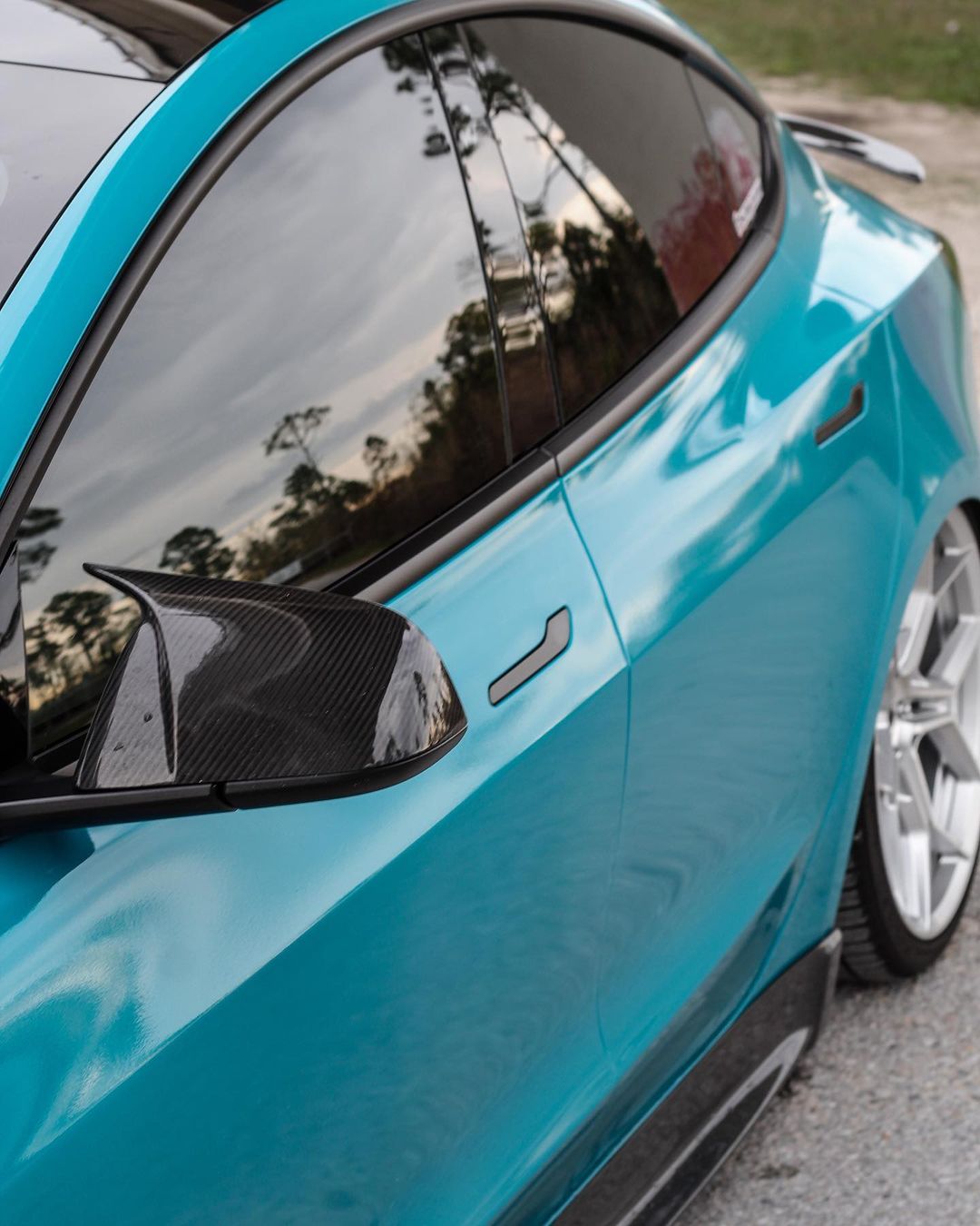 TESERY Tesla Model 3 Carbon Fiber Rear Spoiler Ver.3 - Tesery Official Store