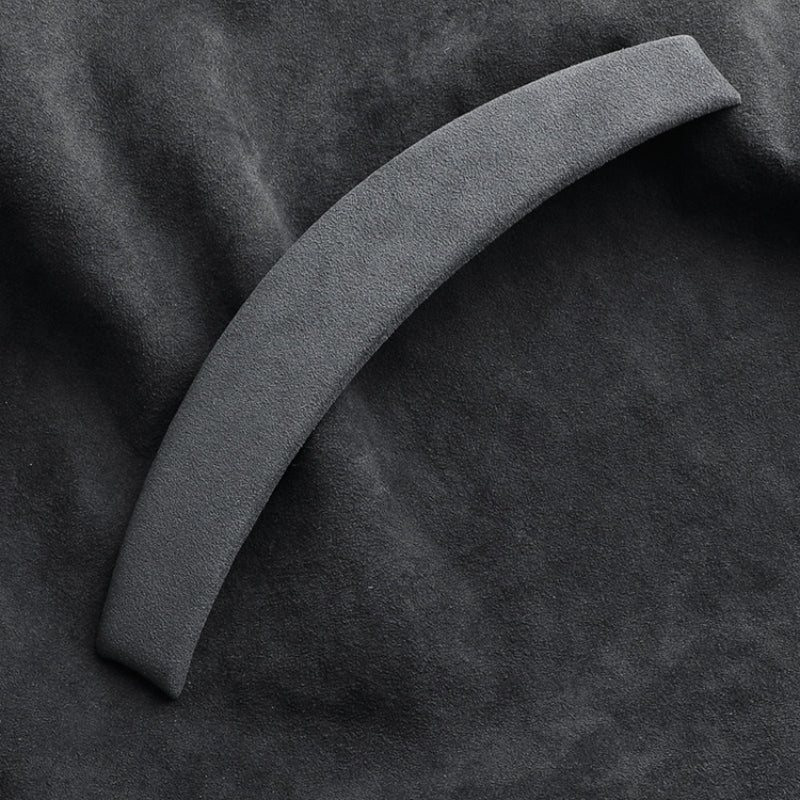 Tumbled Leather Steering Wheel Panel for Tesla Model 3 Highland / Model Y - Tesery Official Store